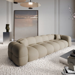 REAL LEATHER Dark Beige