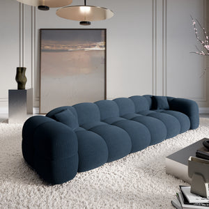 CORD VELVET Dark Blue