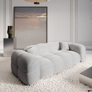 CORD VELVET Light Grey