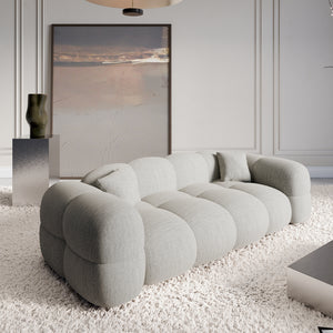 STRUCTURED FABRIC Light Grey
