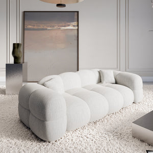 STRUCTURED FABRIC White