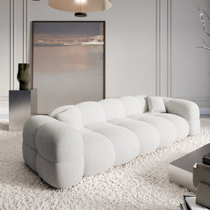 STRUCTURED FABRIC White