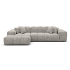 Sofa Brioni L Form - BOUCLE COCO Off Grey / Left - View 2