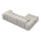 Sofa Brioni L Form - BOUCLE COCO Off Grey / Left - View 3