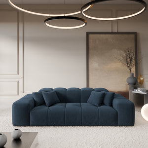 CORD VELVET Dark Blue