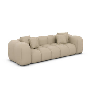REAL LEATHER Beige