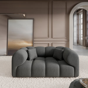 STRUCTURED FABRIC Anthrazit