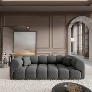 STRUCTURED FABRIC Anthrazit