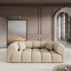 REAL LEATHER Beige