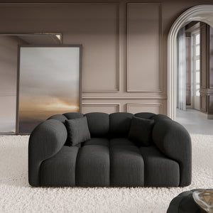STRUCTURED FABRIC Black