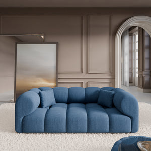 STRUCTURED FABRIC Dark Blue