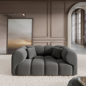 CORD VELVET Dark Grey