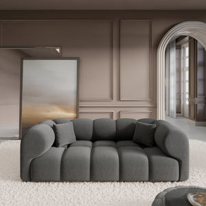 CORD VELVET Dark Grey