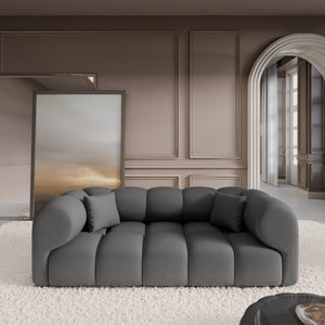 REAL LEATHER Dark Grey