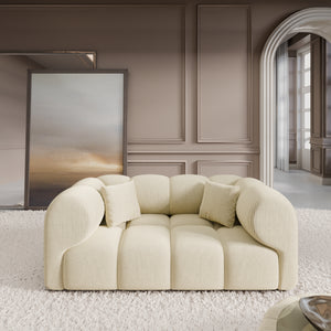 CORD VELVET Light Beige