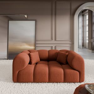 STRUCTURED FABRIC Terracotta