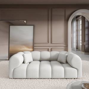 REAL LEATHER White