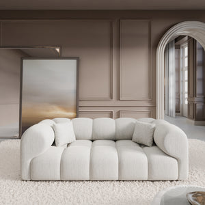 STRUCTURED FABRIC White