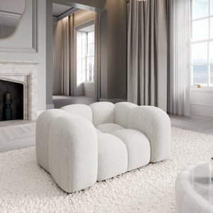 STRUCTURED FABRIC White