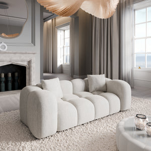 STRUCTURED FABRIC White