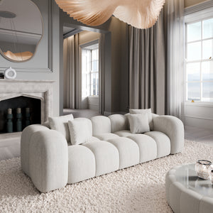 STRUCTURED FABRIC White