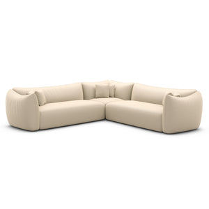 REAL LEATHER Beige