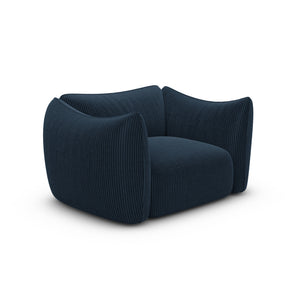CORD VELVET Dark Blue