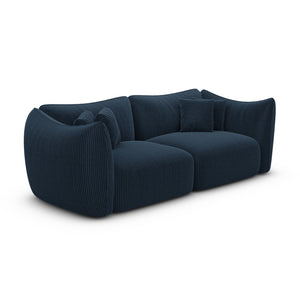 CORD VELVET Dark Blue