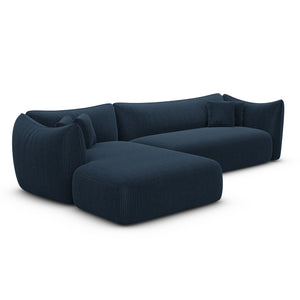 CORD VELVET Dark Blue