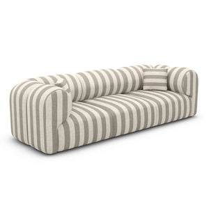 LINEN Stripes Beige Sand