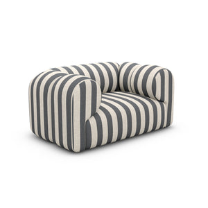 LINEN Stripes Grey Sand