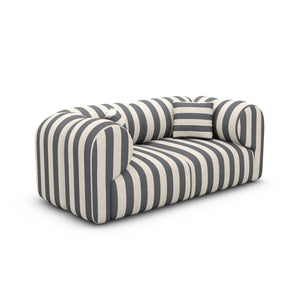 LINEN Stripes Grey Sand