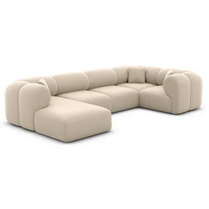 REAL LEATHER Beige