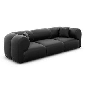 REAL LEATHER Black