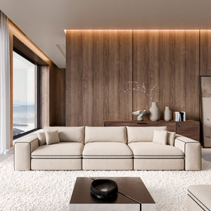 STRUCTURED FABRIC Beige