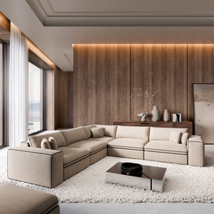 STRUCTURED FABRIC Beige