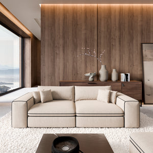 STRUCTURED FABRIC Beige