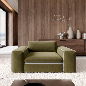 VELVET Olive Green