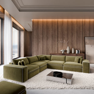 VELVET Olive Green