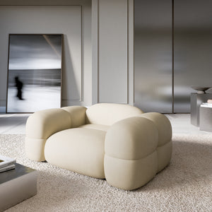 REAL LEATHER Beige