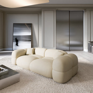 REAL LEATHER Beige
