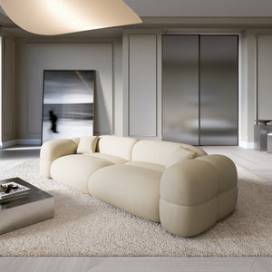 REAL LEATHER Beige