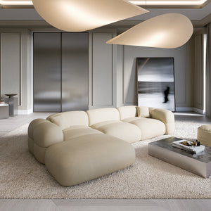 REAL LEATHER Beige