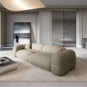 REAL LEATHER Dark Beige