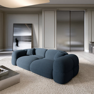 CORD VELVET Dark Blue
