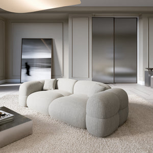 STRUCTURED FABRIC Light Grey