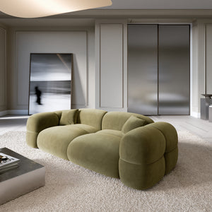 VELVET Olive Green