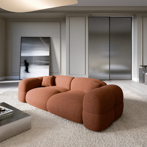 STRUCTURED FABRIC Terracotta