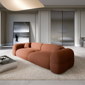 STRUCTURED FABRIC Terracotta