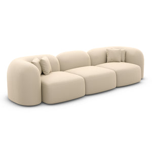 REAL LEATHER Beige